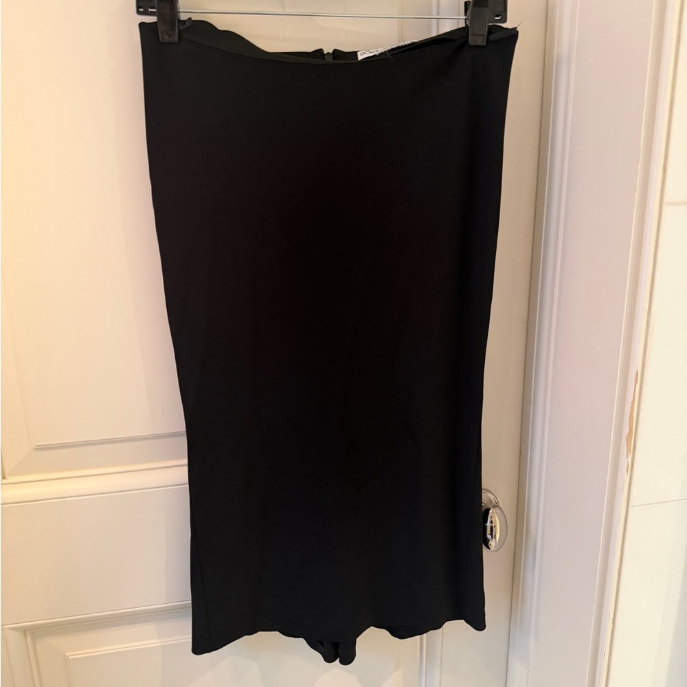 Dolce & Gabbana Black Pencil Skirt
